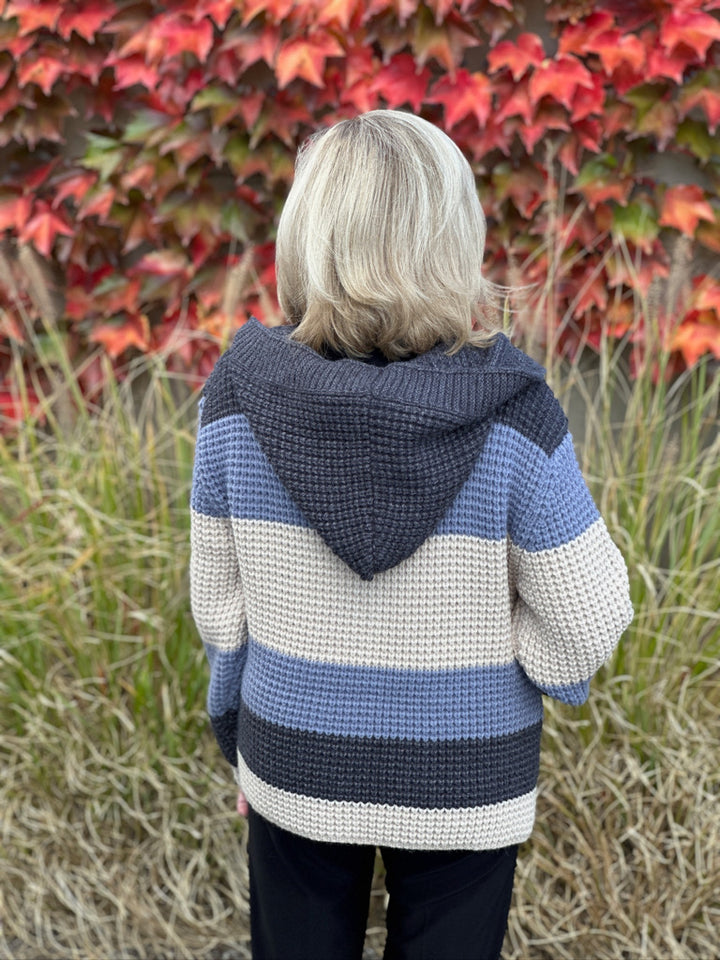 Santa Monica Stripe Cardigan