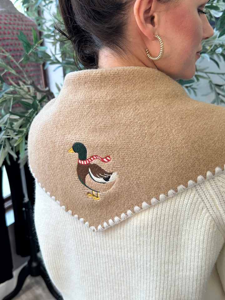 Ducky Triangle Scarf