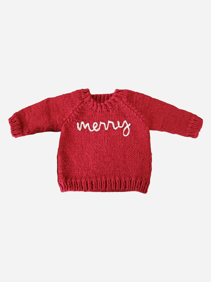 Merry Baby Sweater