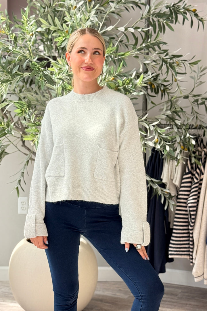 Plush Pocket Sweater