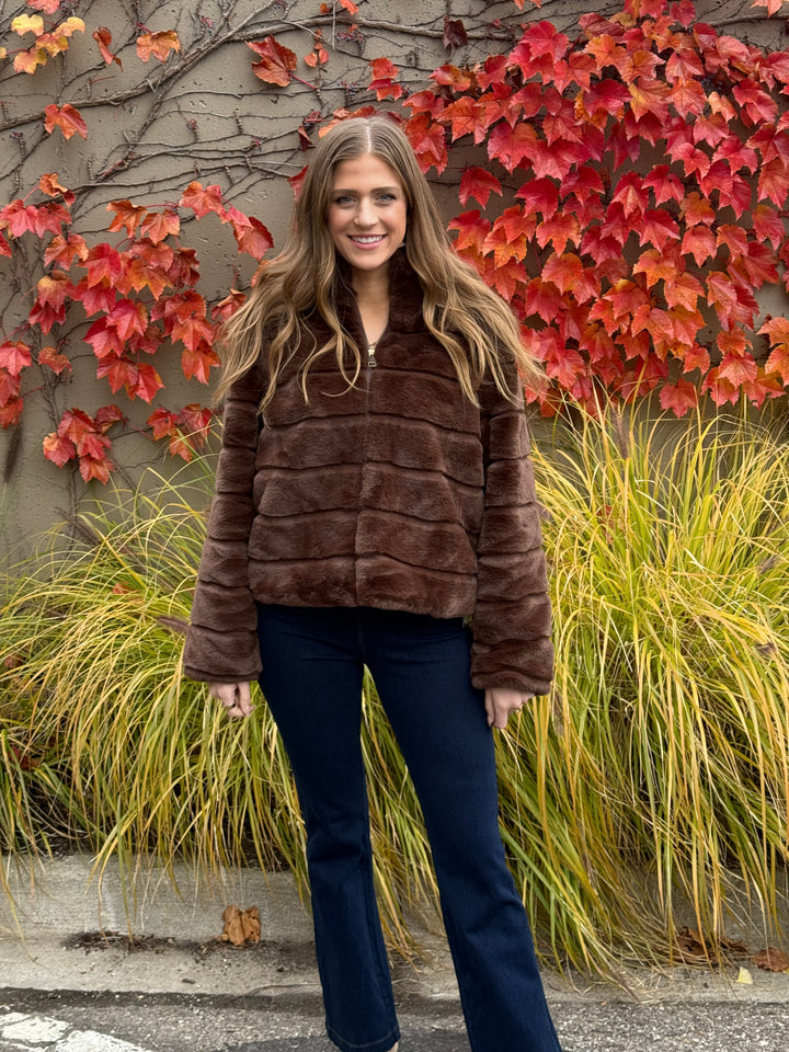 Tufted Teddy Fur Coat