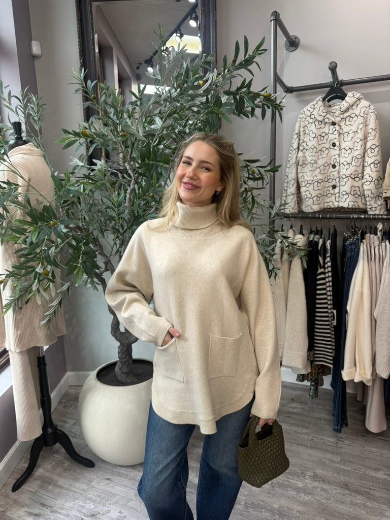 Aprés Cowl Neck Pullover
