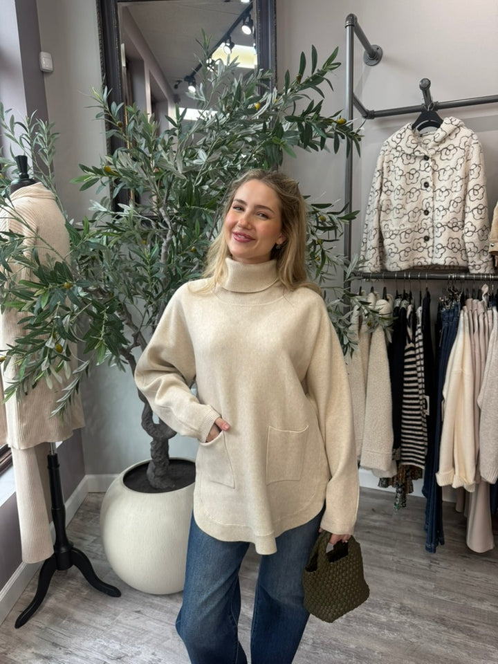 Aprés Cowl Neck Pullover
