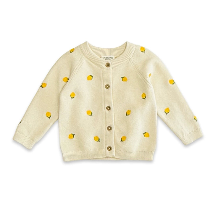 Lemon Baby Cardigan