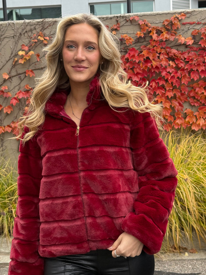 Tufted Teddy Fur Coat