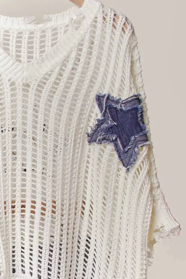 Starstruck Patchwork Sweater