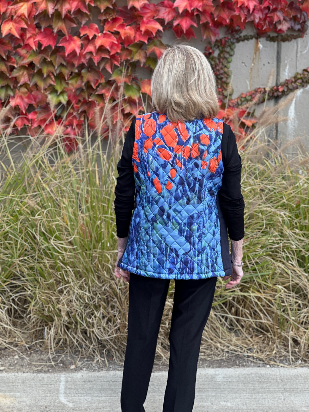 Dusk in The Tulip Garden Vest