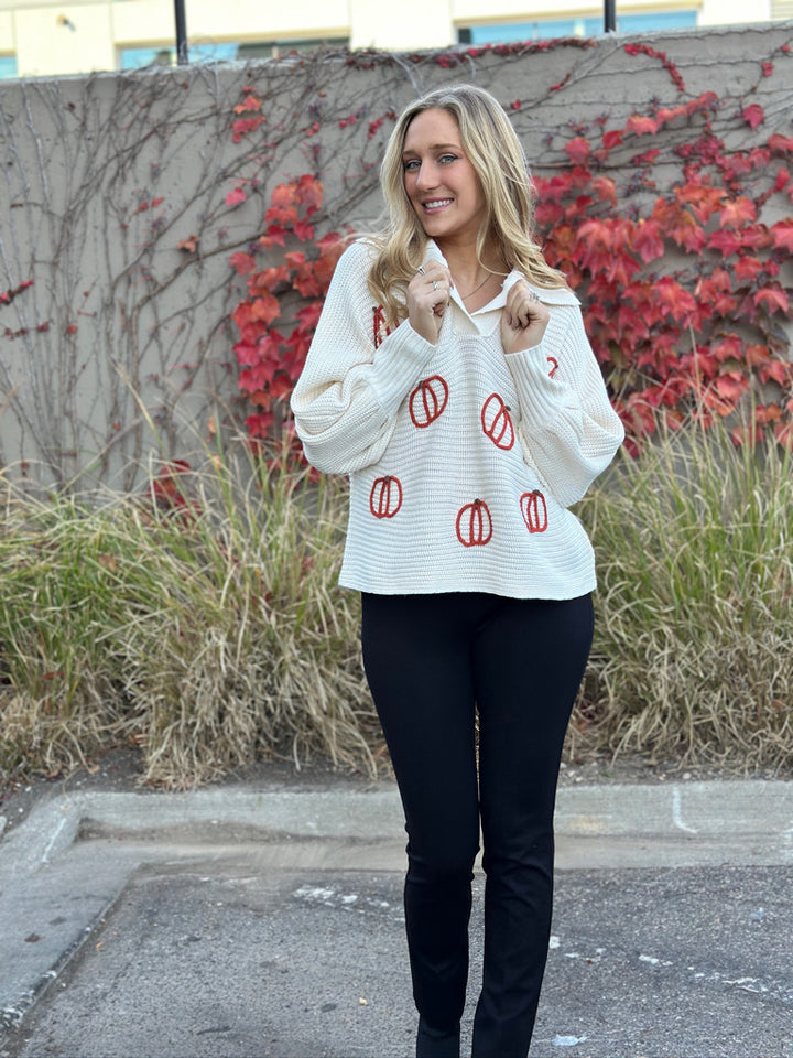 Pumpkin Picking Sweater