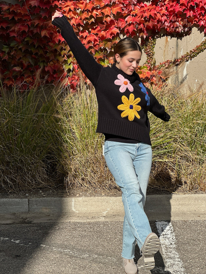 Flower Power Sweater