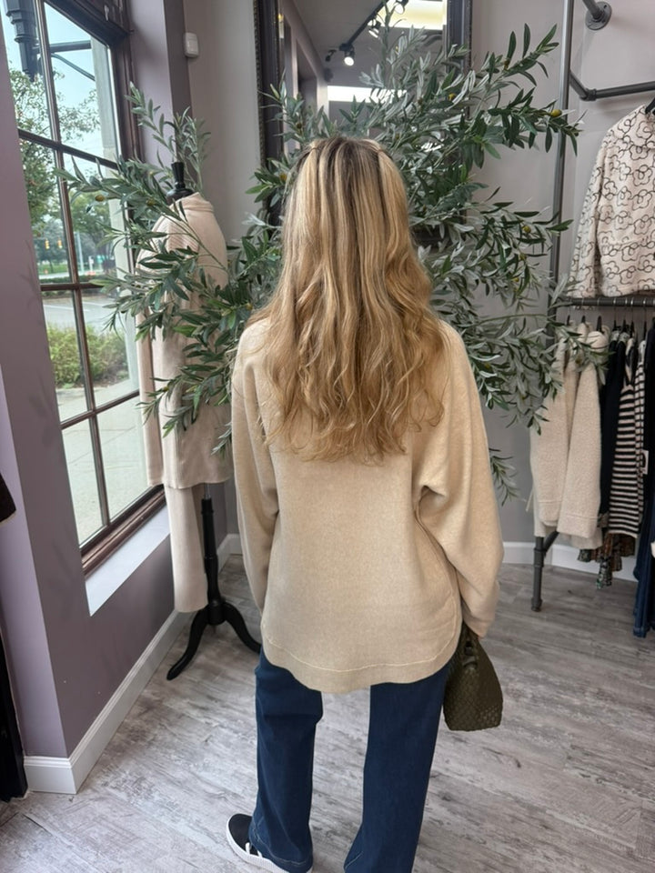 Aprés Cowl Neck Pullover