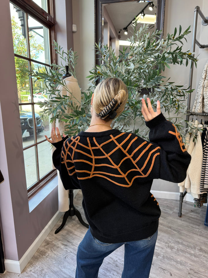 Itsy Bitsy Spider Sweater
