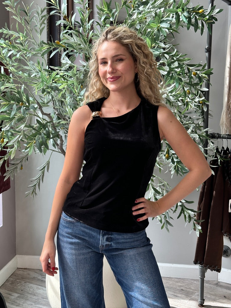Gold Standard Velvet Tank