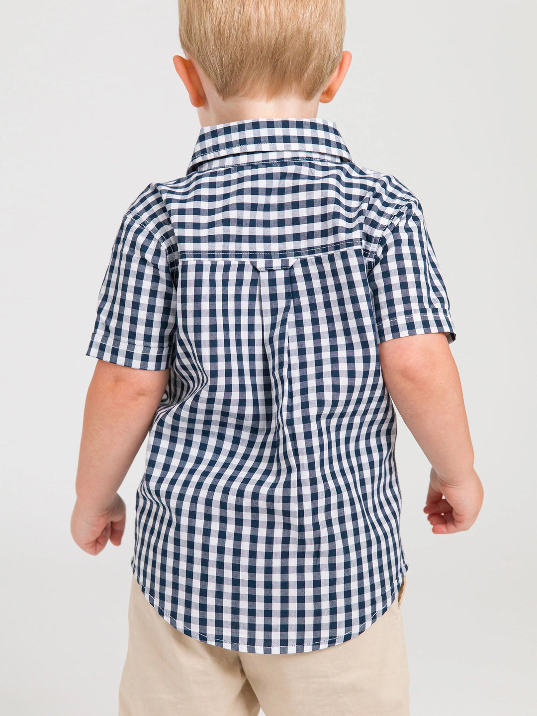Gingham Short Sleeve Shirt