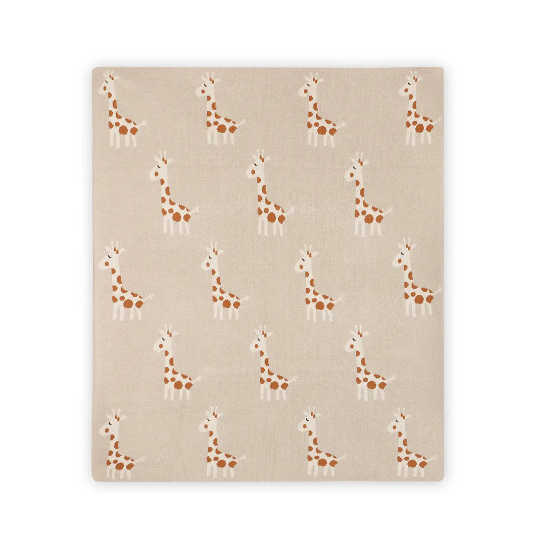 Gentle Giraffe Baby Blanket
