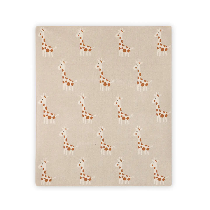 Gentle Giraffe Baby Blanket