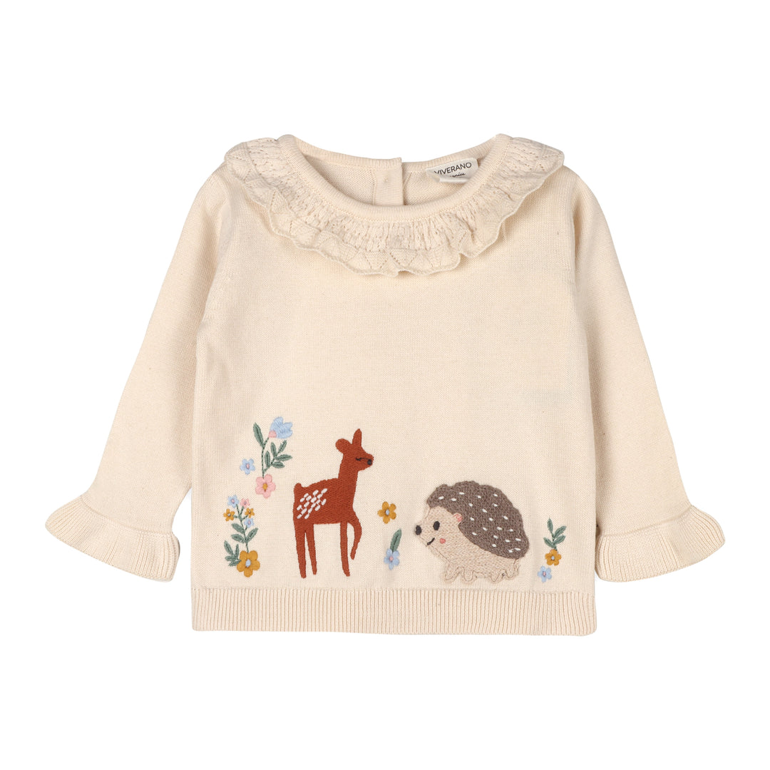 Woodland Baby Sweater & Pants Set