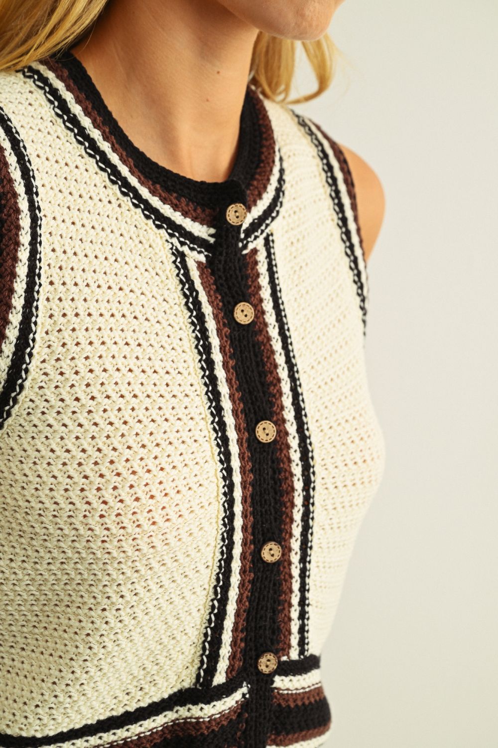 Brandy Crochet Tank