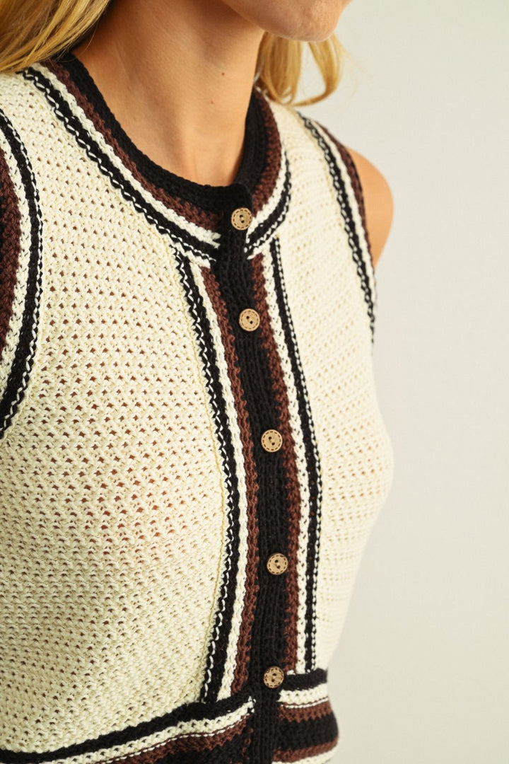 Brandy Crochet Tank