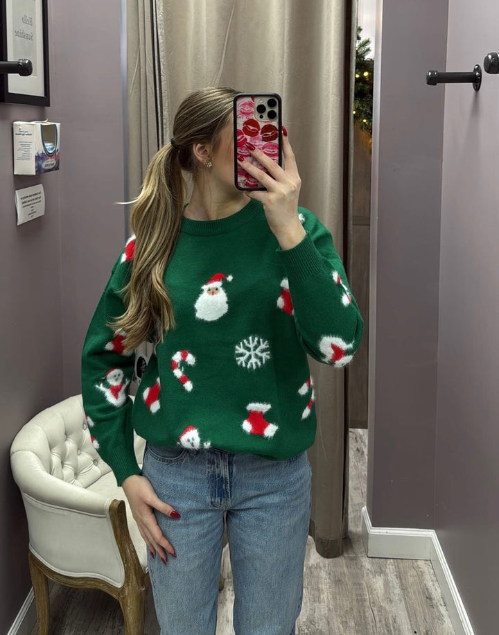 Santa's Sleigh Sweater, FINAL SALE!