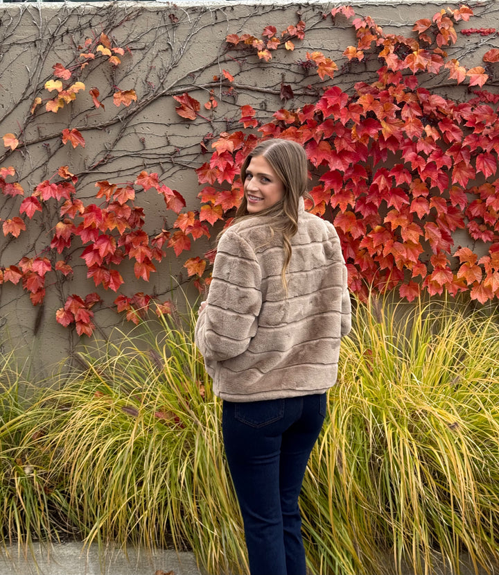 Tufted Teddy Fur Coat