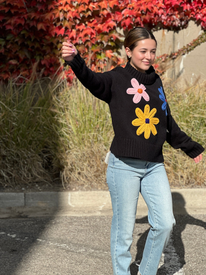 Flower Power Sweater