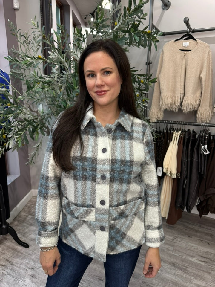 Cloudy Skies Boucle Jacket