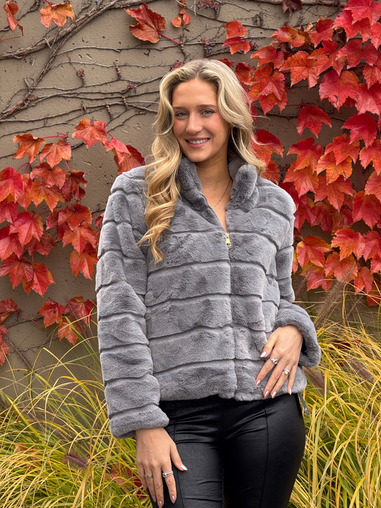 Tufted Teddy Fur Coat