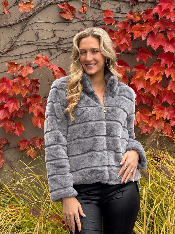 Tufted Teddy Fur Coat