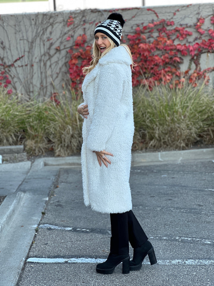 Carrie Curly Lamb Coat