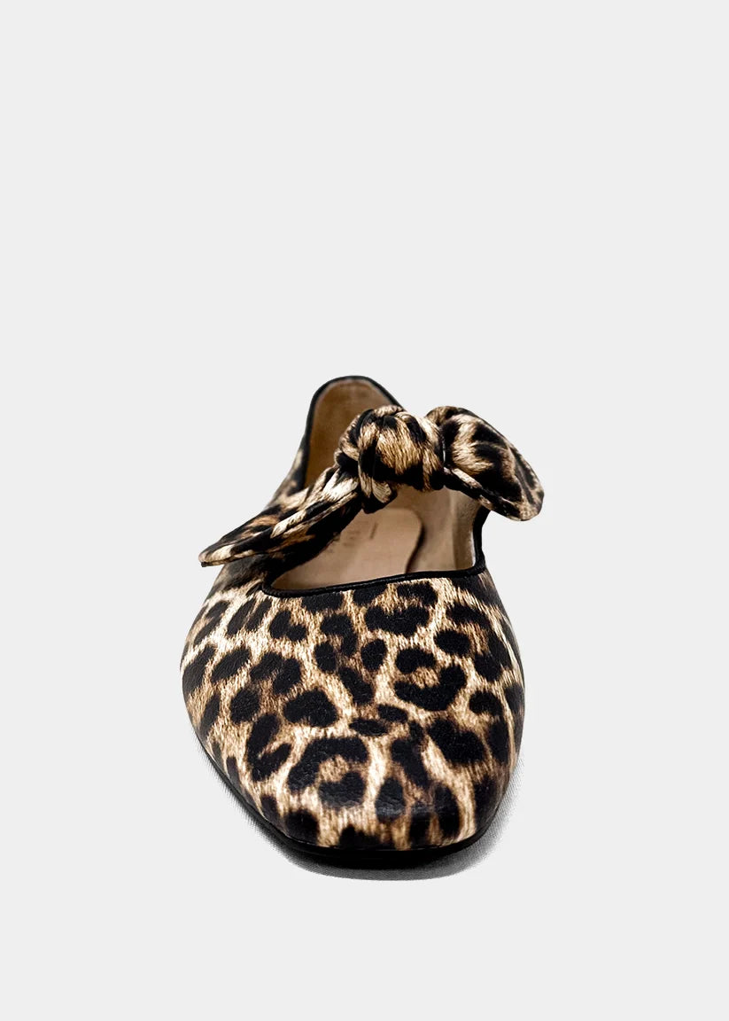 Leopard Bow Flats