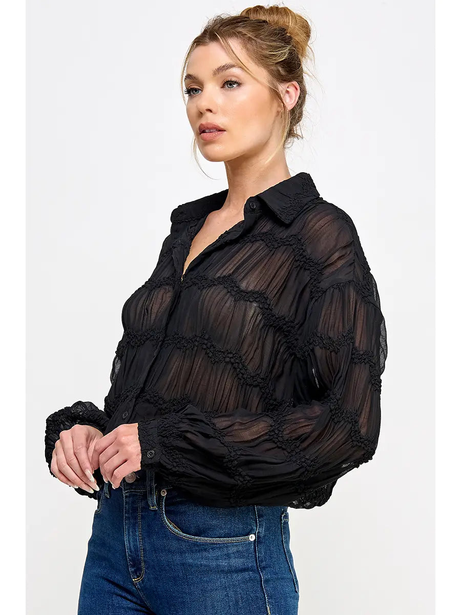 Sheer Romance Blouse