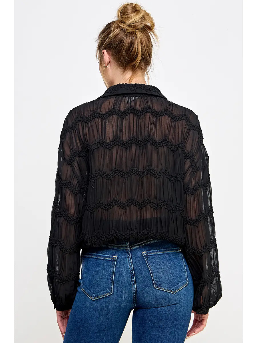 Sheer Romance Blouse