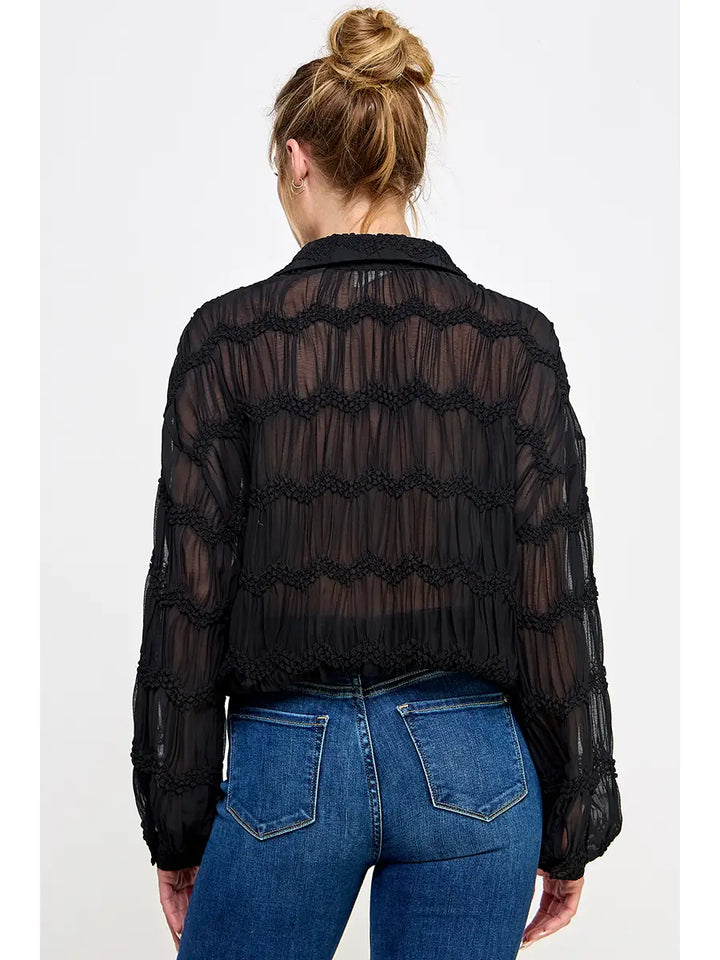 Sheer Romance Blouse