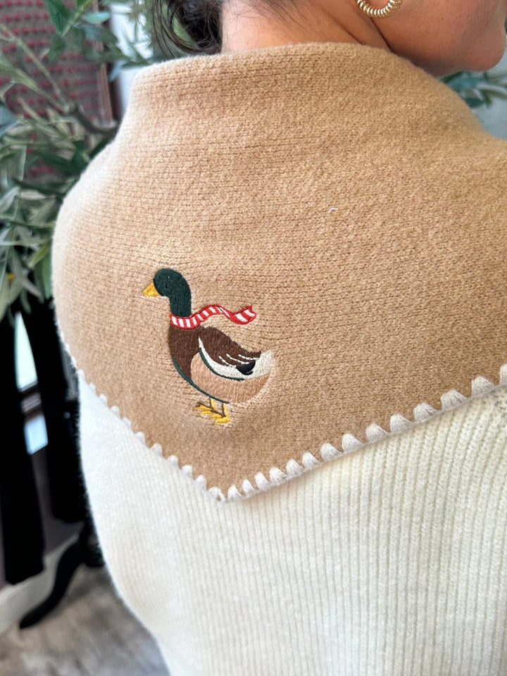 Ducky Triangle Scarf