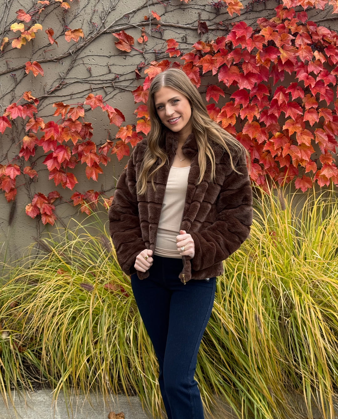 Tufted Teddy Fur Coat