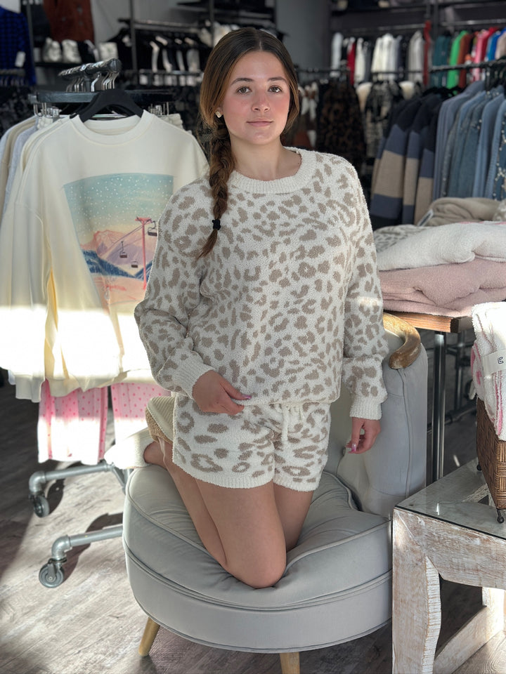 Leopard Love Lounge Sweater