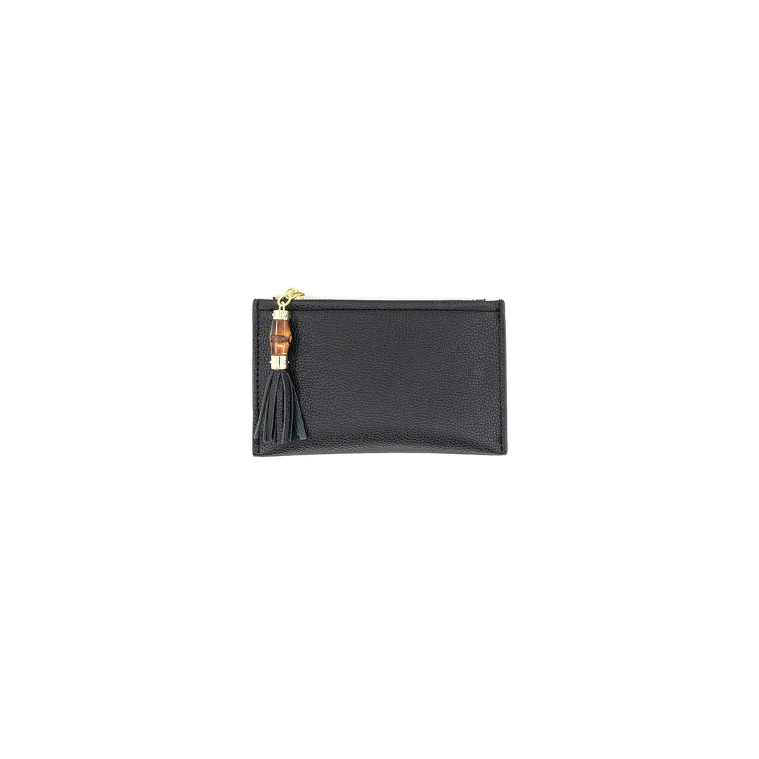 Mini Tassel Zip Wallet