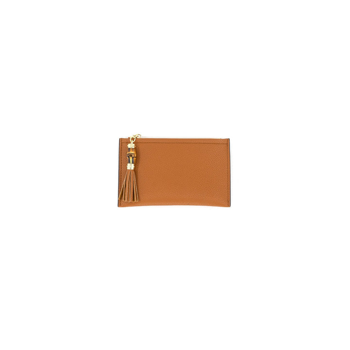 Mini Tassel Zip Wallet