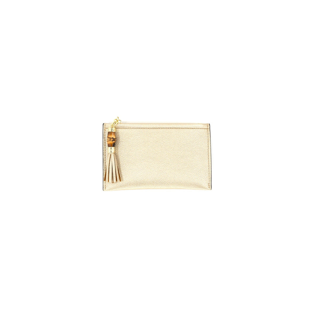 Mini Tassel Zip Wallet