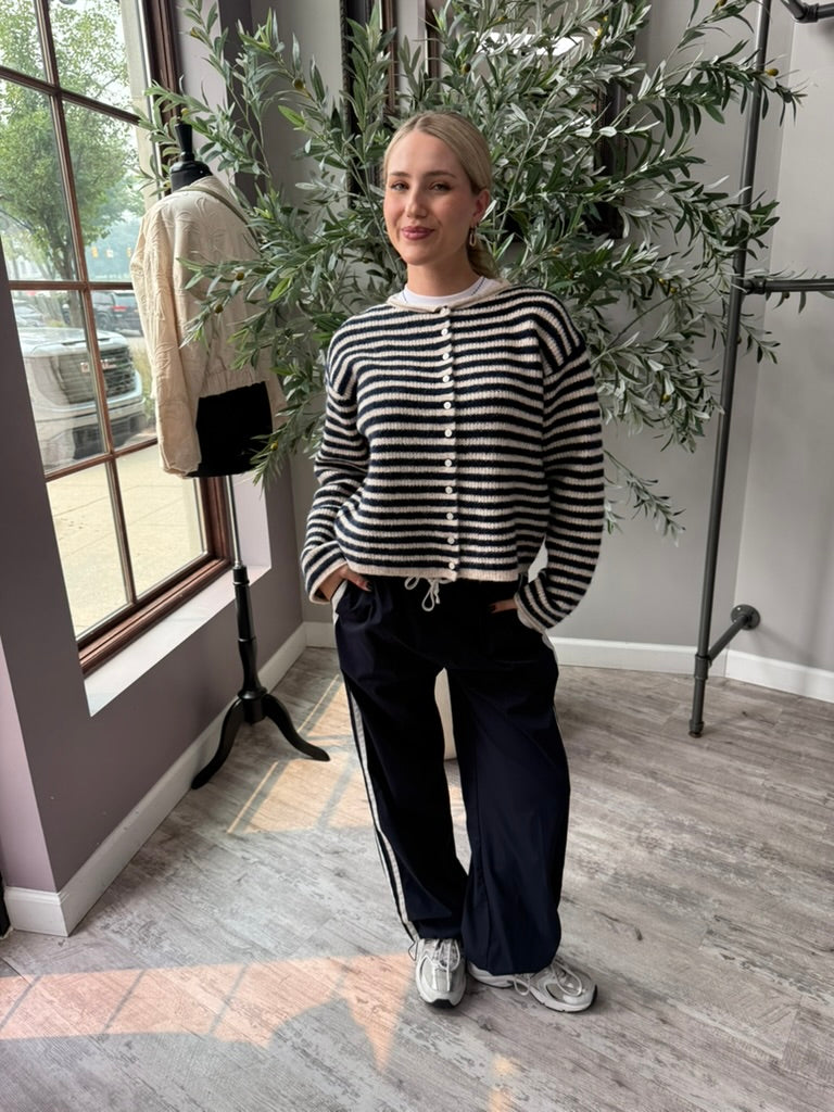 Hadley Stripe Cardigan
