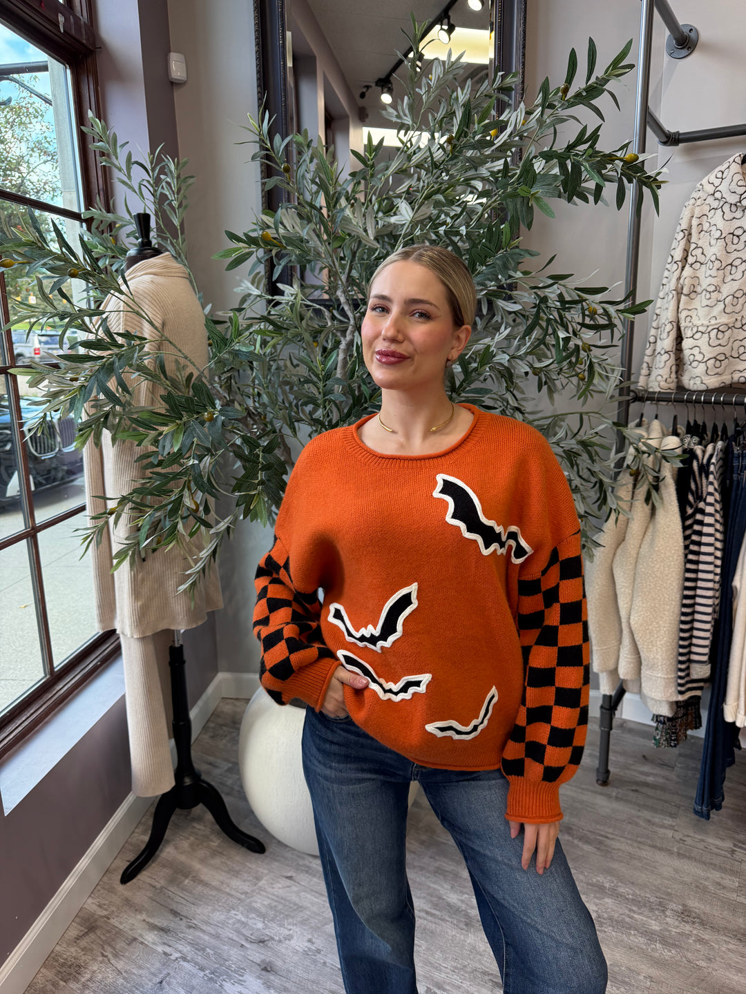 Bewitched Bat Sweater