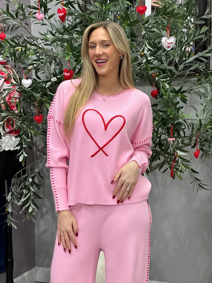Heart In Stitches Sweater, FINAL SALE