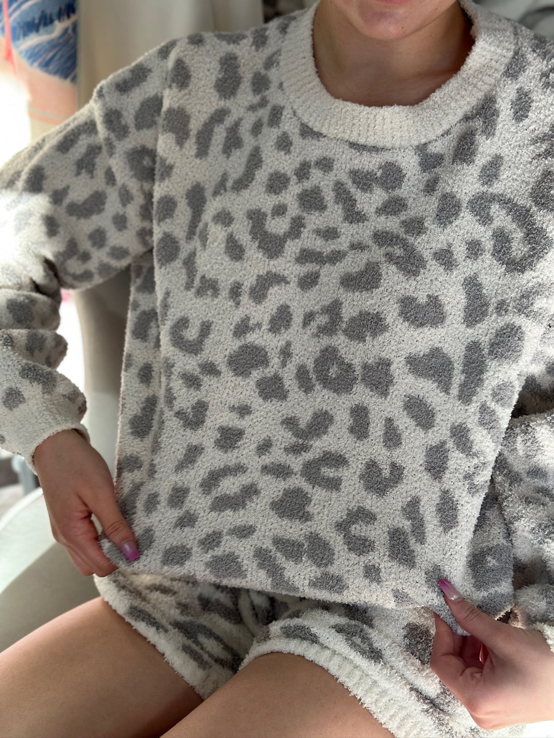 Leopard Love Lounge Sweater