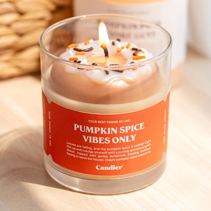 Pumpkin Spice Vibes Only Candle