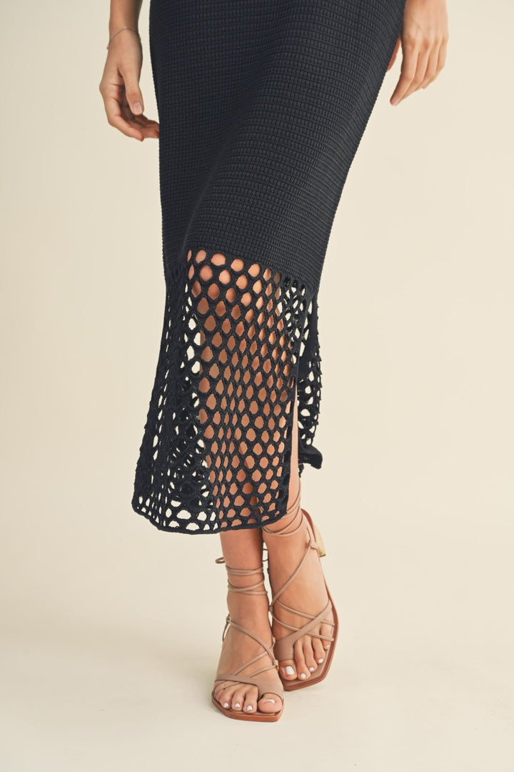Mesh Illusion Dress