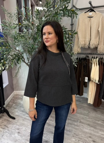 A Little Sparkle 3/4 Sleeve Top