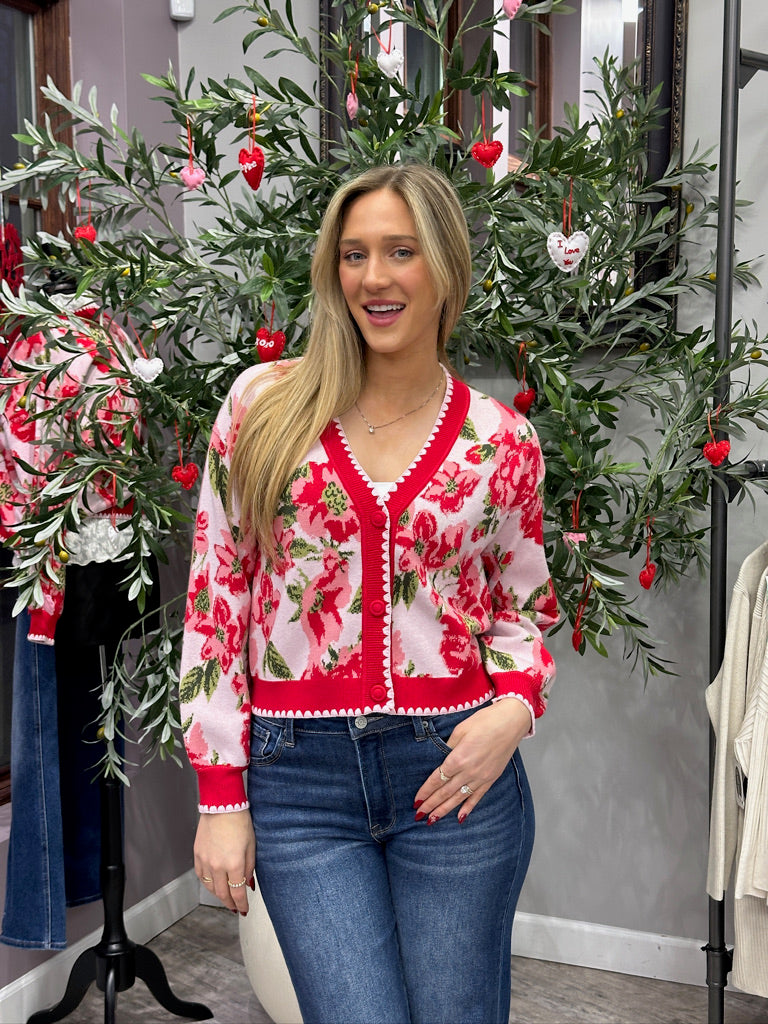 Wild Roses Cardigan