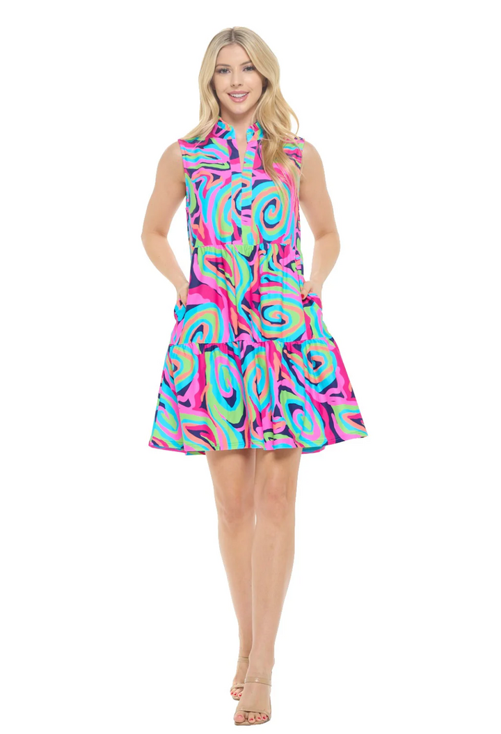 Laison Tiered Dress