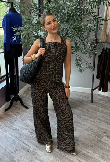 Catwalk Leopard Vest