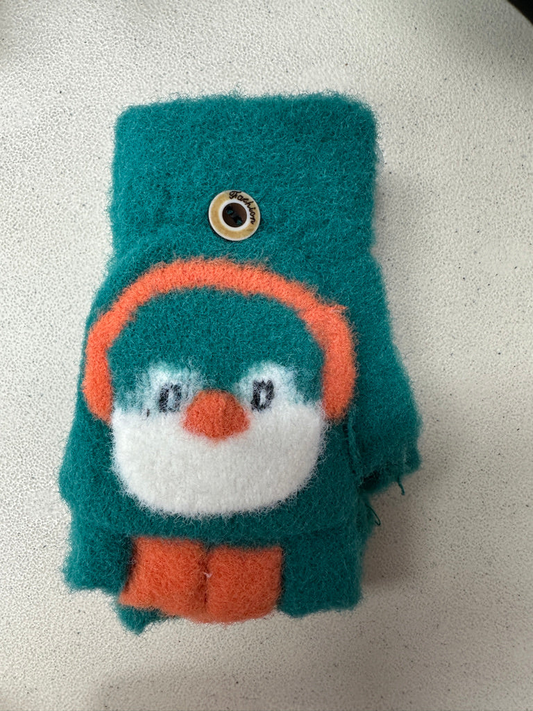 Penguin Happy Hands Fingerless Gloves